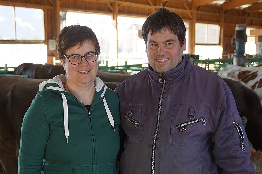 Anita et Helmuth Gstöhl. Photo: Michael Götz.