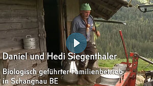 Film (en allemand, sous-titré en français) «"D’alpagistes à alpagistes" – Une exploitation extensive vaut la peine», famille Siegenthaler