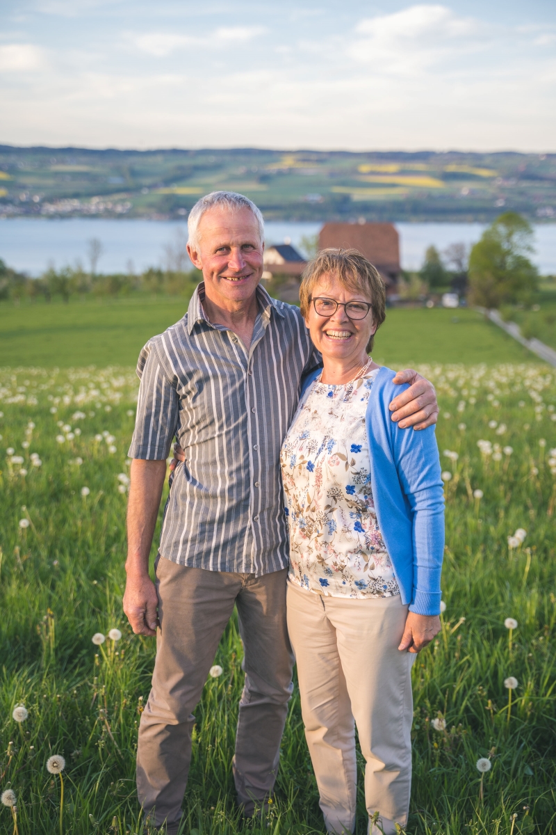 Toni et Helene Weingartner. Photo: Famille Weingartner